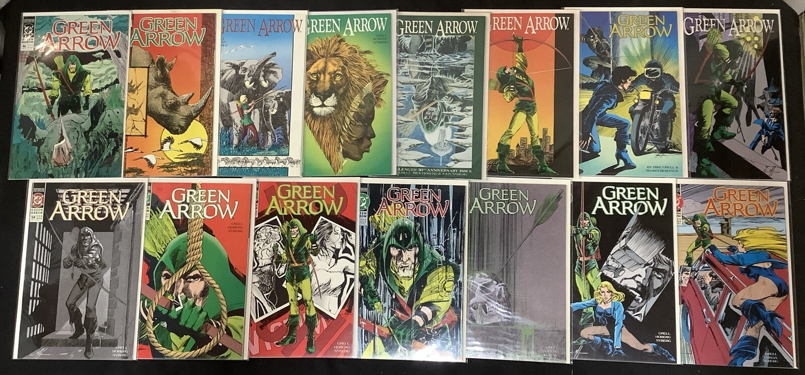 Green Arrow (Vol.2) #1-137 Complete Comic Series, Mike Grell/Ed Hannigan, DS