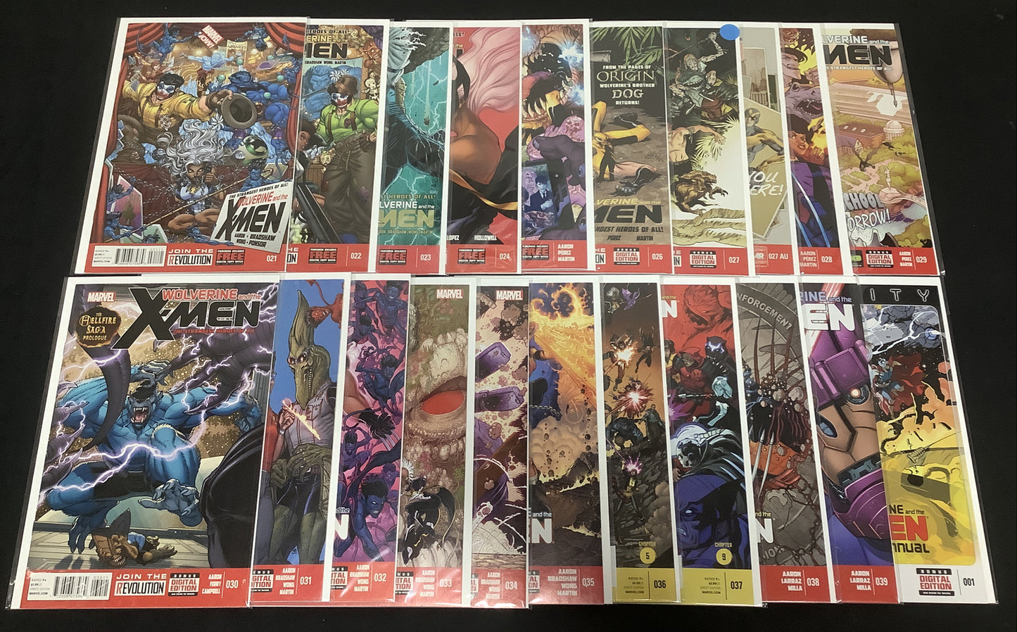 Wolverine And The X-men #1-39 + Age Of Ultron Tie-in + Annual #1 Comic Lot
