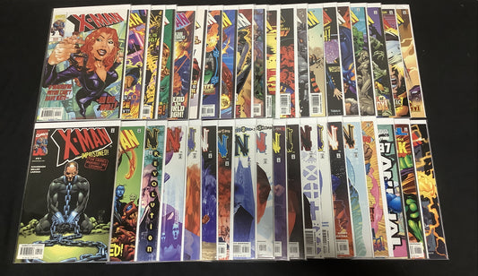 X-Man Complete Comic Series, #1-75, #-1, Annuals #1-3, All Saints Day One-Shot