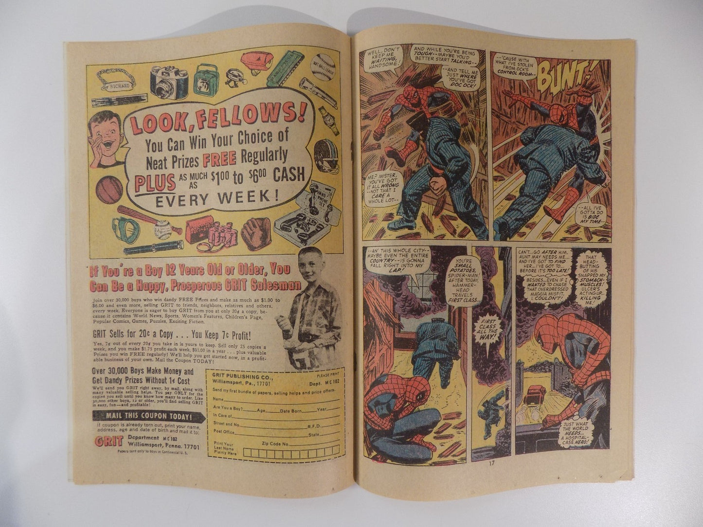 Amazing Spider-Man #115 Marvel Comic December 1972 Very Fine-