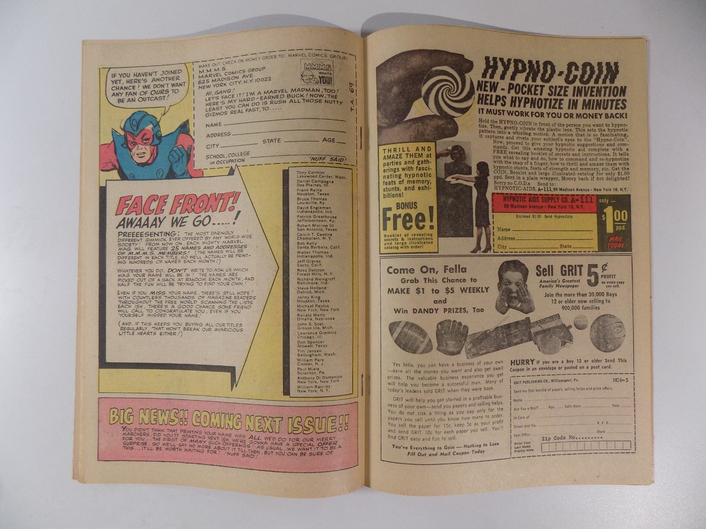 Tales to Astonish #69 Marvel Comic July 1965 Fine