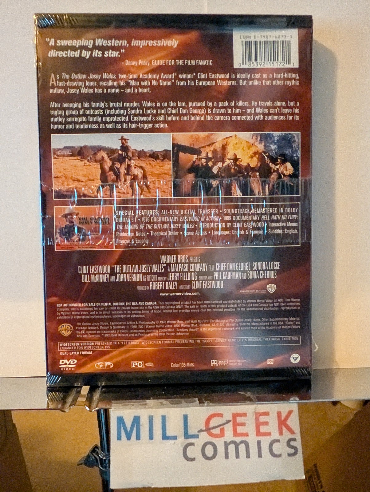 The Outlaw Josey Wales / Hang Em High / Unforgiven / High Plains Drifter(DVD)-JD