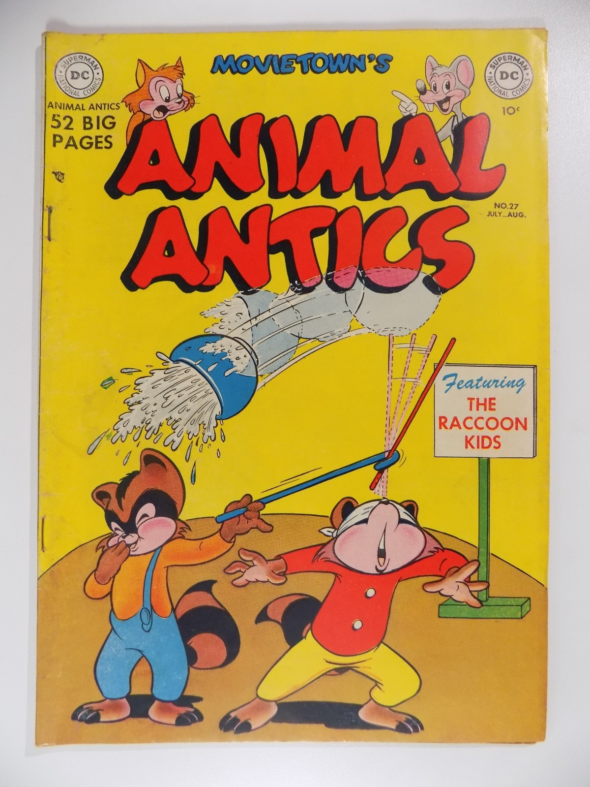 Animal Antics #27 DC Comic July-August 1950 Very Fine