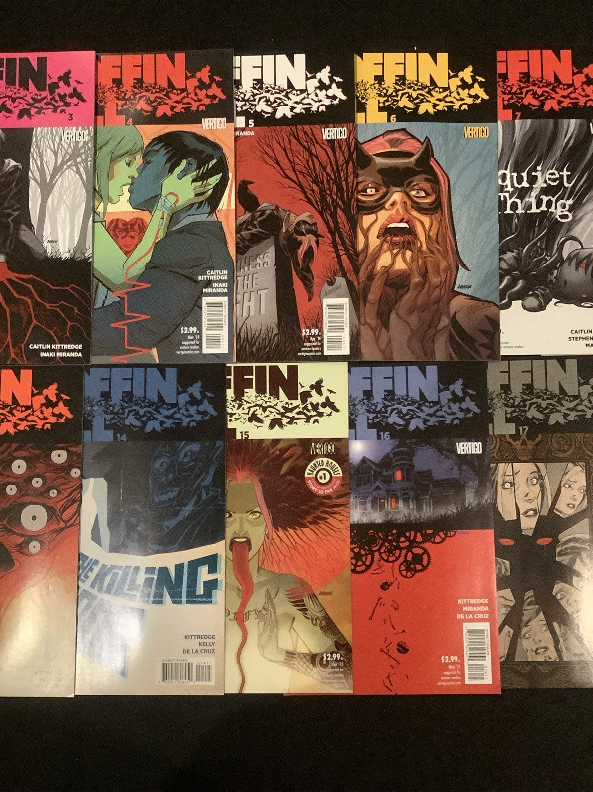 Coffin Hill #1-20 Complete Comic Set, Vertigo/DC Comics, Caitlin Kittredge