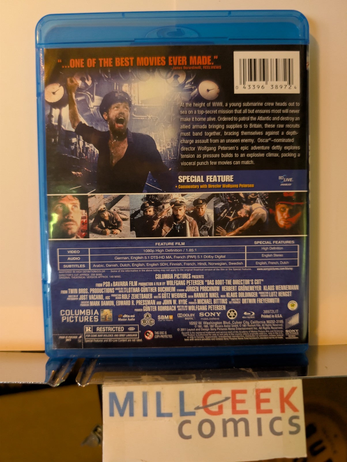 Das Boot, Director's Cut (Blu-ray) -JD