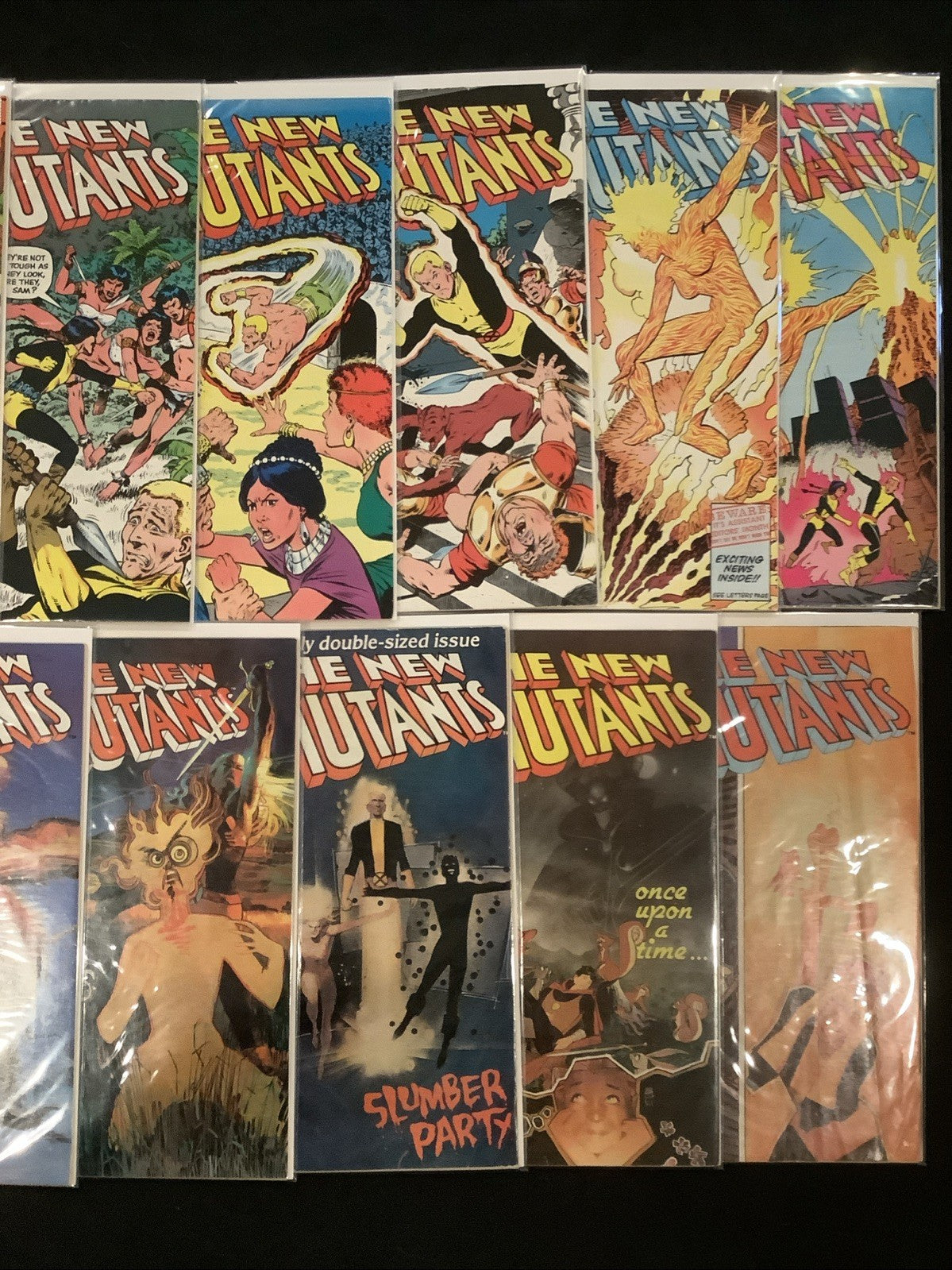 The New Mutants #1-23 Comic Lot, Chris Claremont, 1st Illyana Rasputin As Magik