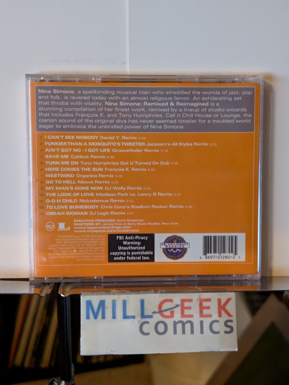 Nina Simone - Remixed & Reimagined (CD 2006) Like New -JD