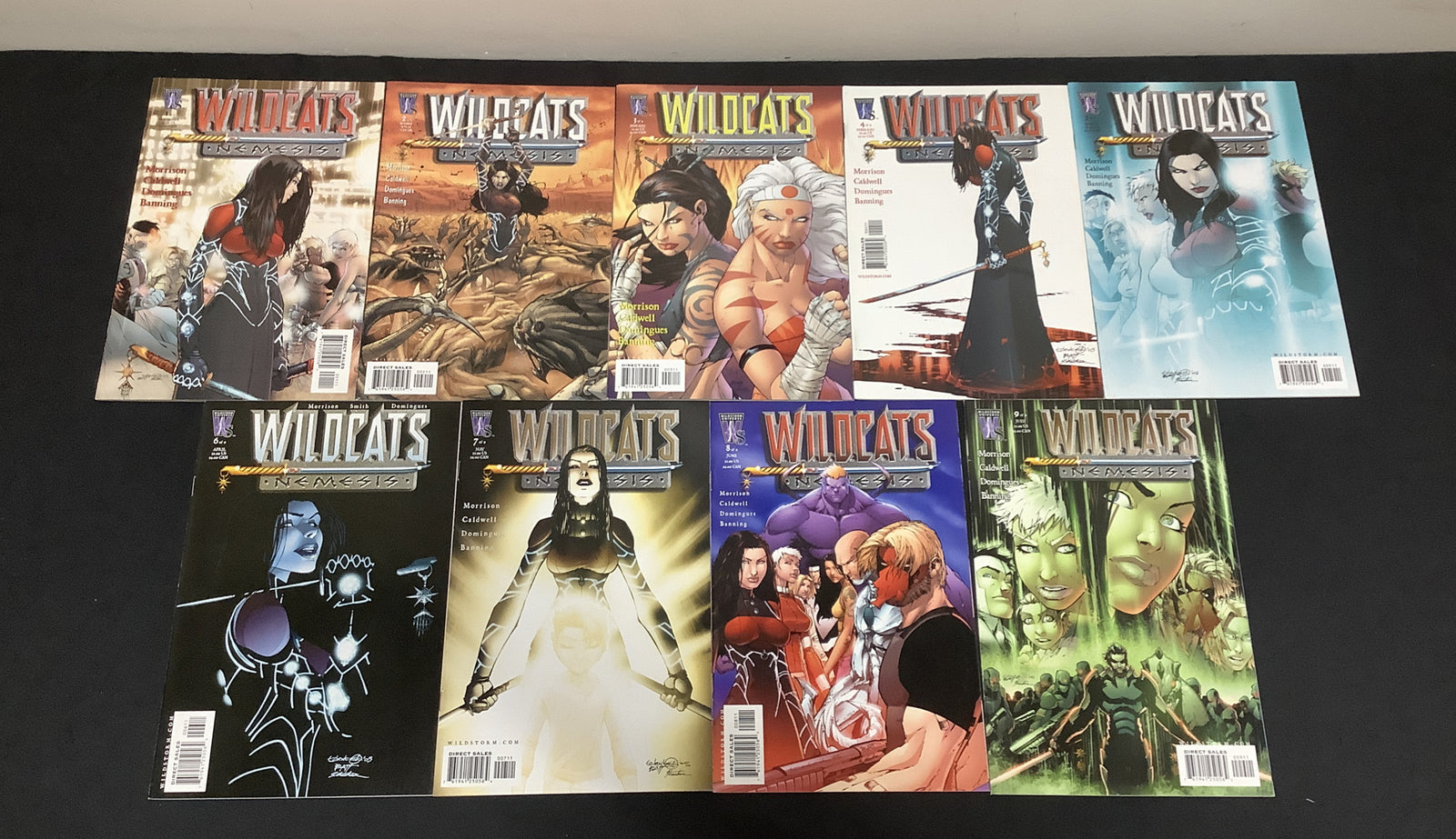 Wildstorm Comics: Wildcats- Nemesis Vol. 1 (2005) #1-9 Complete Set