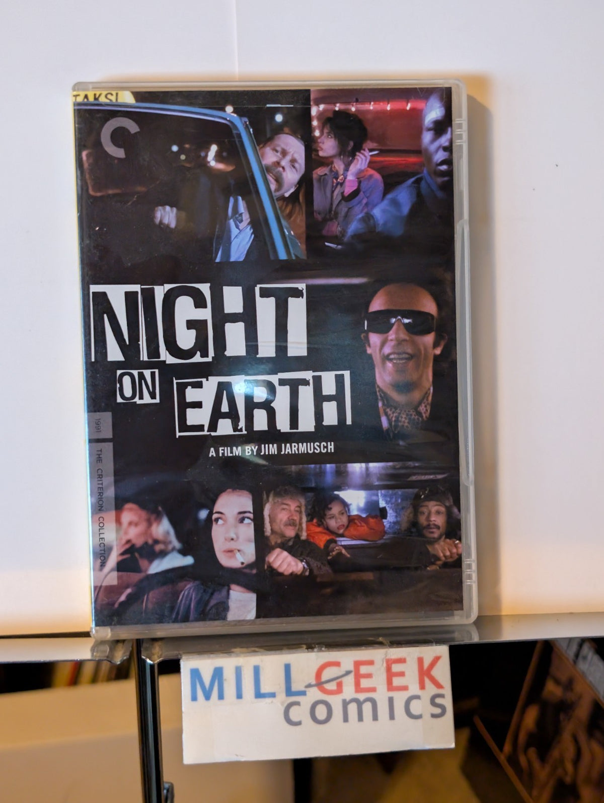 Night on Earth, Criterion Collection, A Film by Jim Jarmusch (DVD, 1991) -JD
