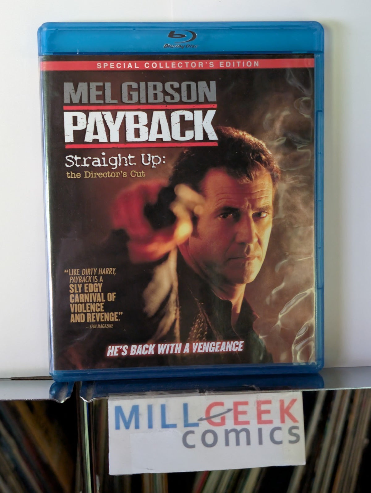 Payback, Mel Gibson, Straight Up: the Director's Cut (Blu Ray) -JD