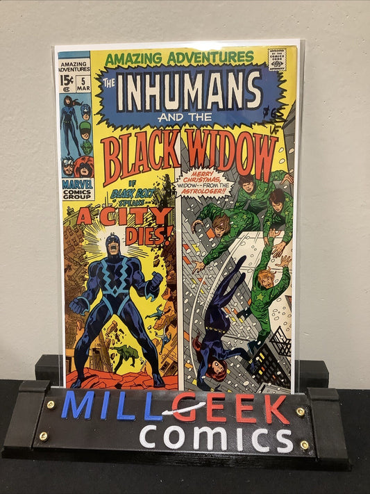 Amazing Adventures #5 (Marvel Comics March 1970) VF (8.0) Stan Lee/Neal Adams