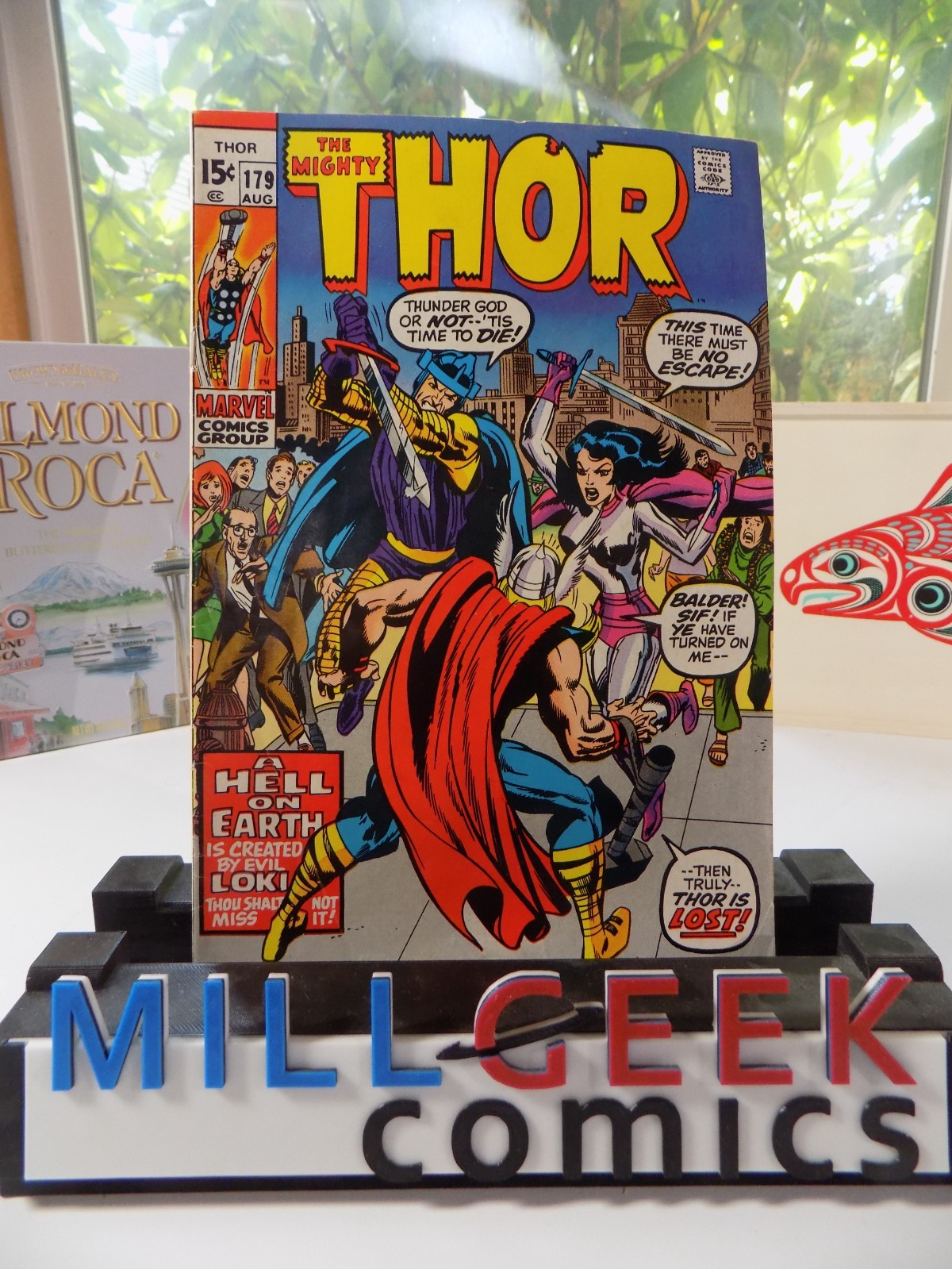 Thor #179 Marvel Comic August 1970 Fine/Very Fine
