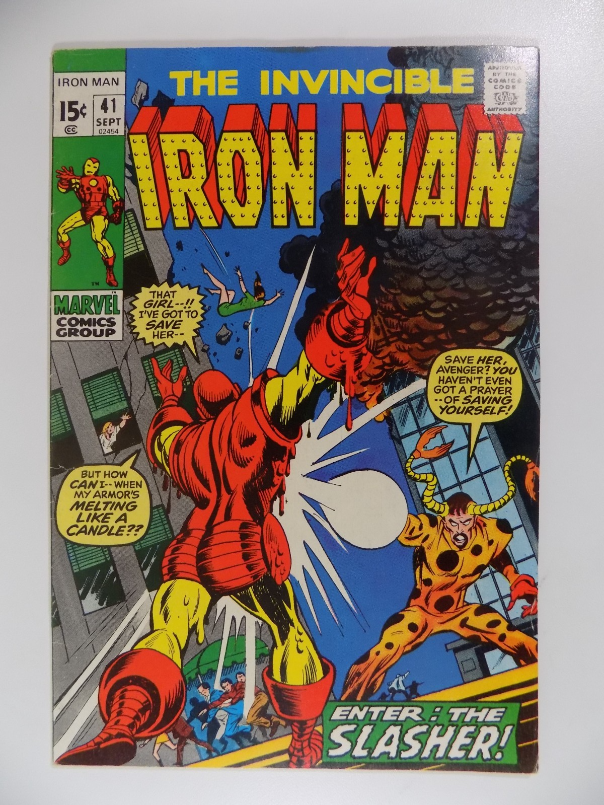 Iron Man #41 Marvel Comic September 1971 Very Fine-
