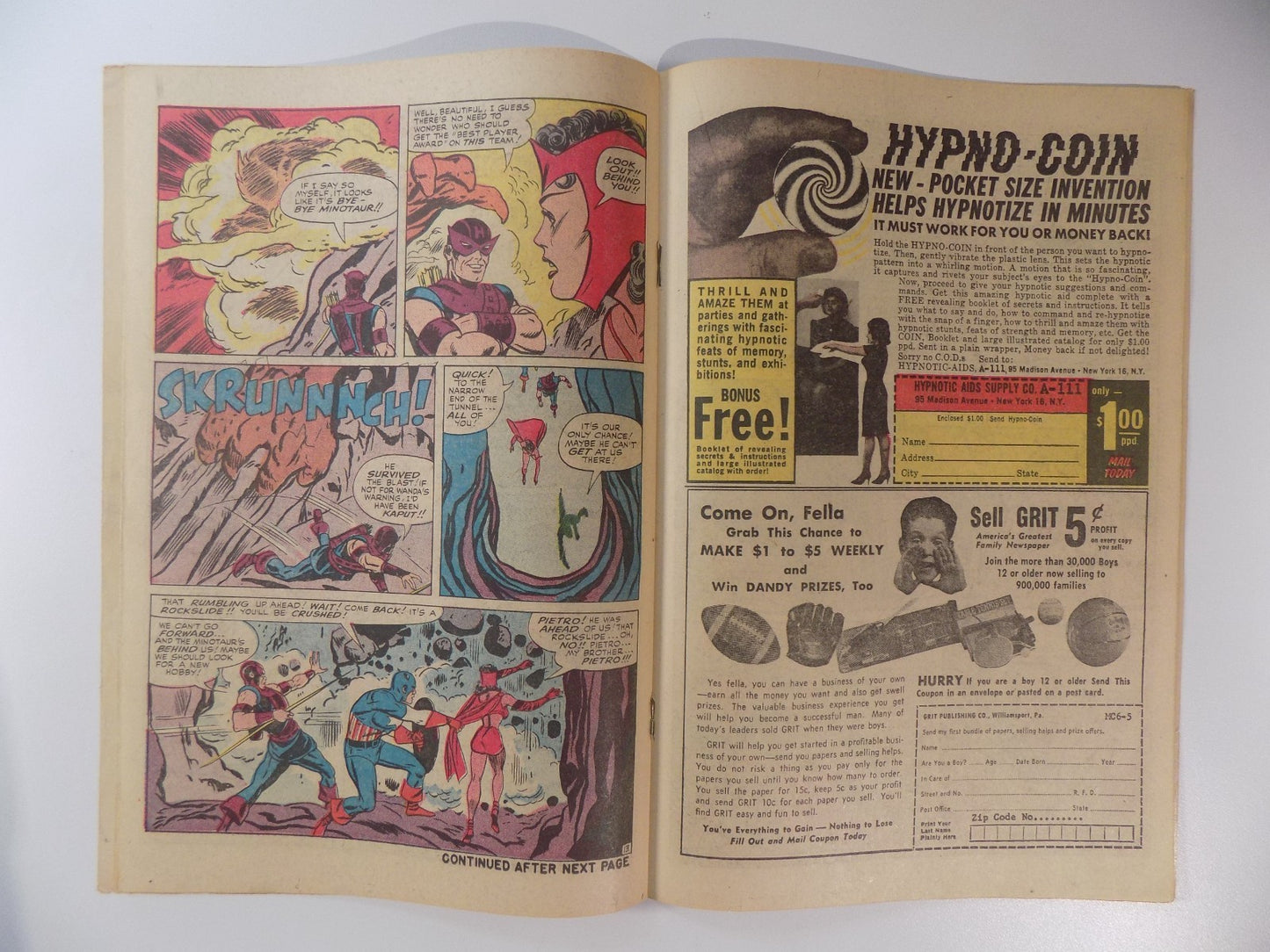 Avengers #17 Marvel Comic June 1965 Fine-