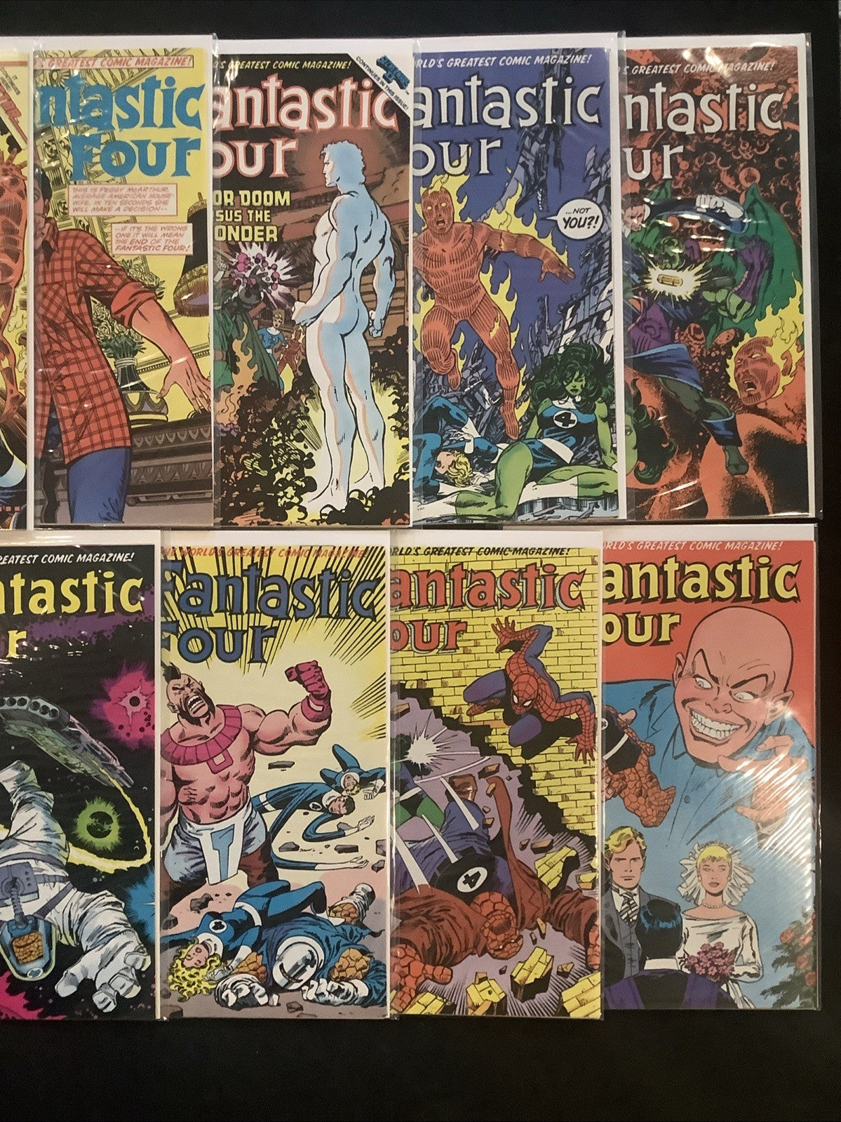 Fantastic Four #238-320 Comic Lot, Marvel, John Byrne, Malice, Dr Doom, Galactus