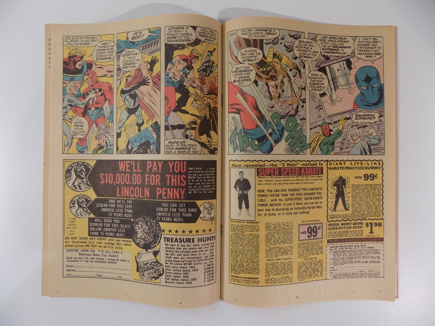 Avengers #85 Marvel Comic February 1971 Very Fine