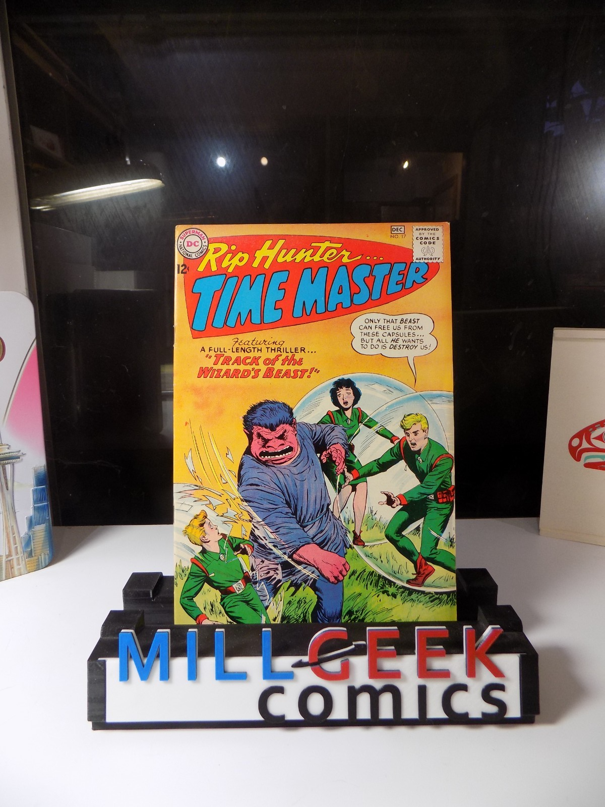 Rip Hunter Time Master #17 DC Comic December 1963 Fine/Very Fine