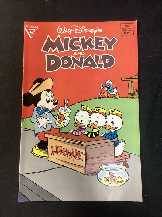 Walt Disney's Mickey Mouse and Donald #13-15, Gladstone Comics, Carl Barks