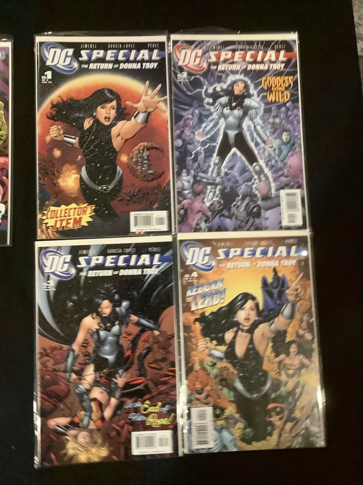 DC Special  Bundle: Raven #1-5, The Return Of Donna Troy #1-4, 9 Comics Total