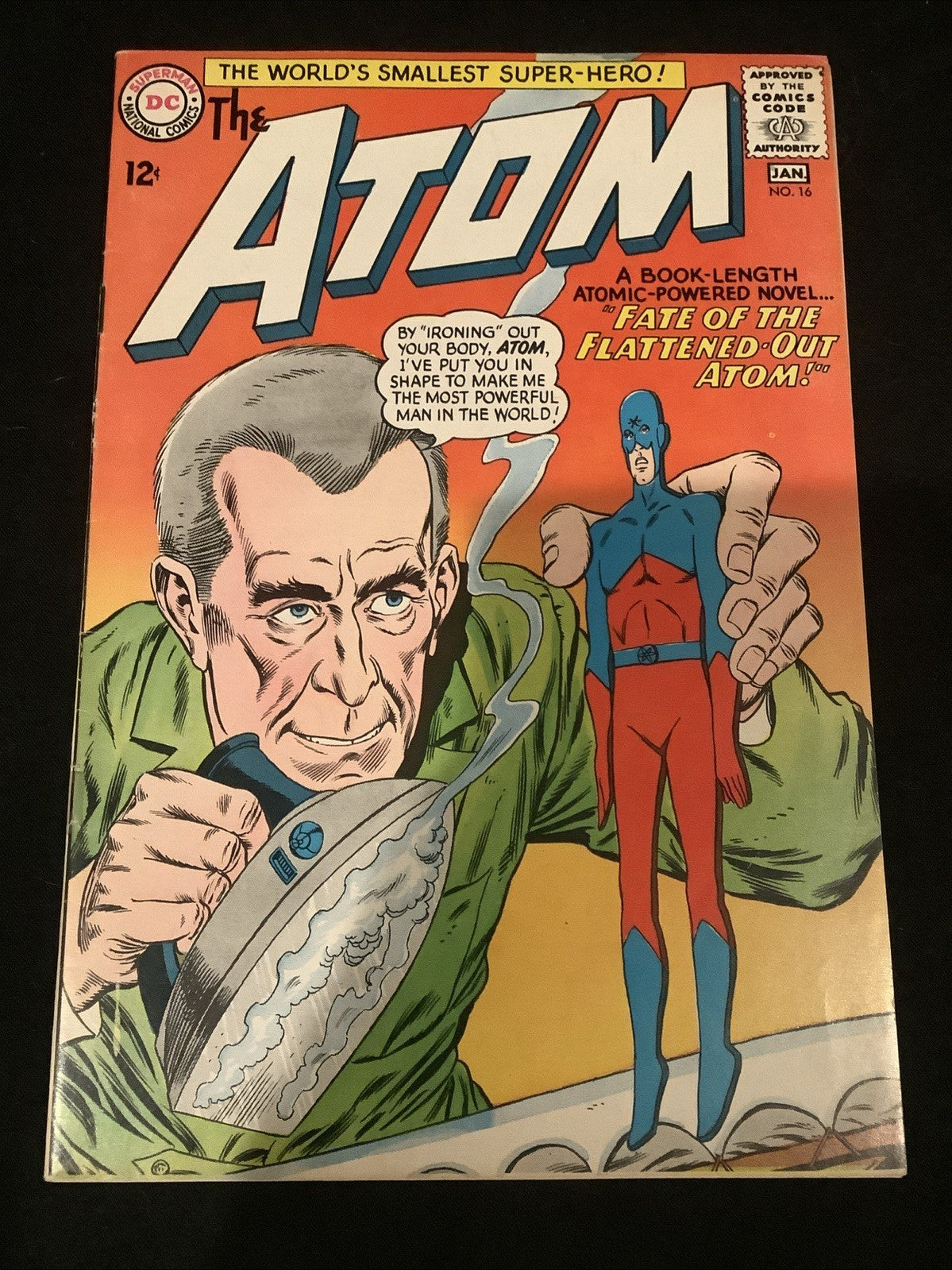 The Atom #16 (DC Comics) Fine (6.0) Cover + 3 Outer Wraps Detached Lower Staple