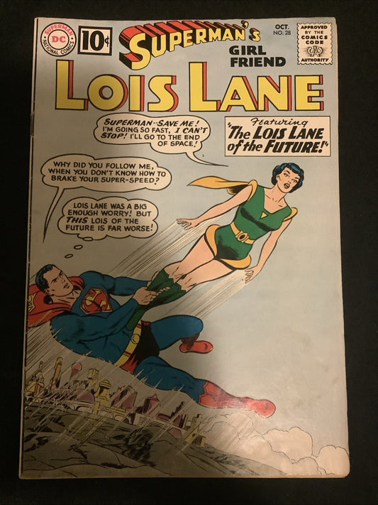 Superman's Girlfriend Lois Lane #28 (DC Comics) F- (5.5) Lois Lane Of The Future