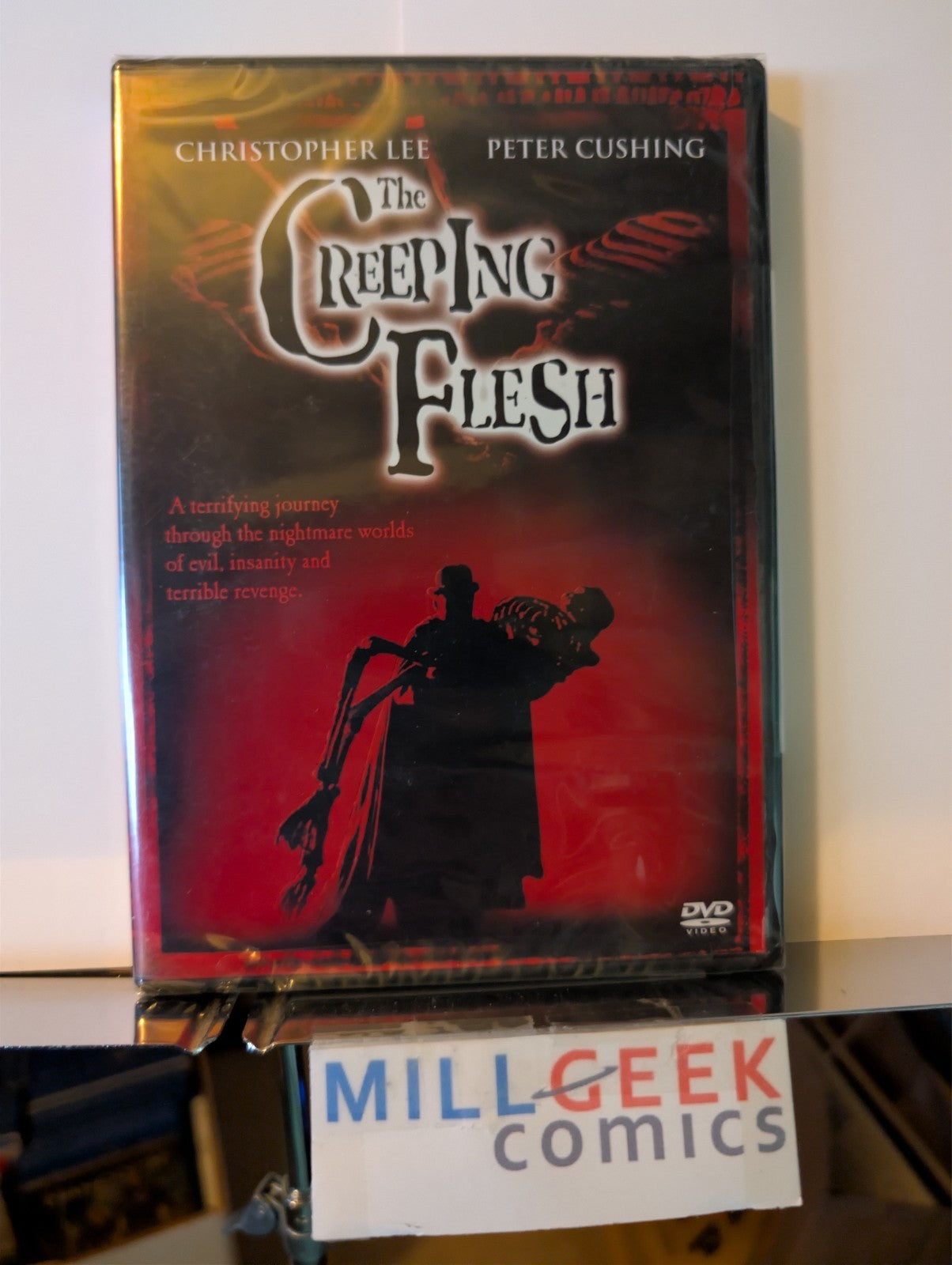 The Creeping Flesh, Christopher Lee & Peter Cushing (DVD) -JD