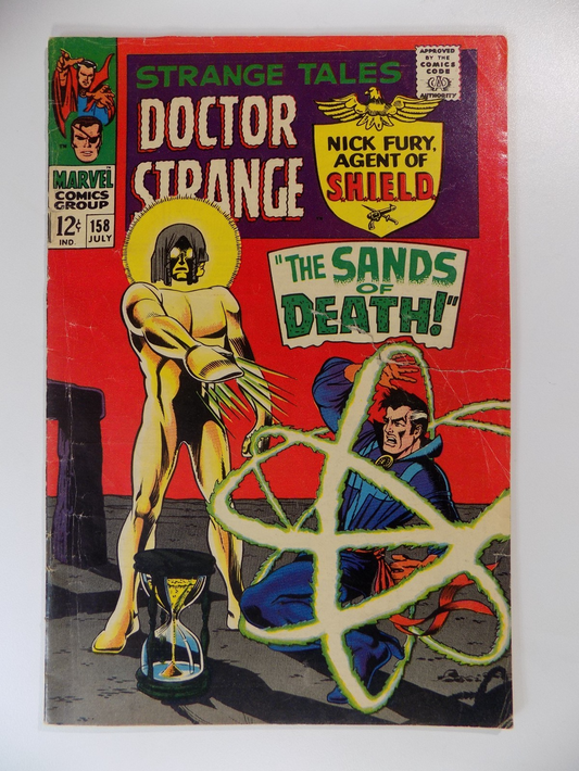 Strange Tales #158 Marvel Comic July 1967 Very Good+