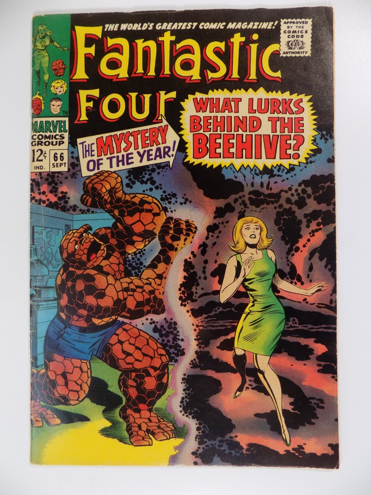 Fantastic Four #66 Marvel Comic September 1967 Fine-