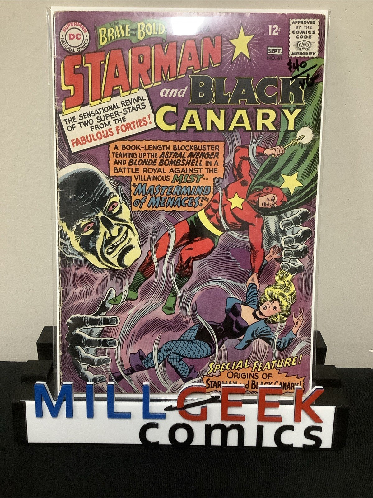 Brave and the Bold #61 (DC Comics Aug-Sep 1965) VG (4.0)  Gardner Fox