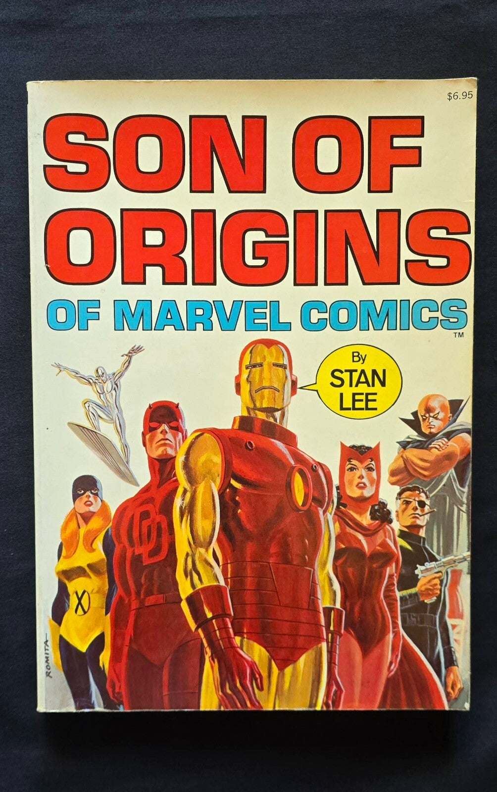 Son of Origins of Marvel Comics By Stan Lee (1st Ed Softcover PB 1975) Fireside