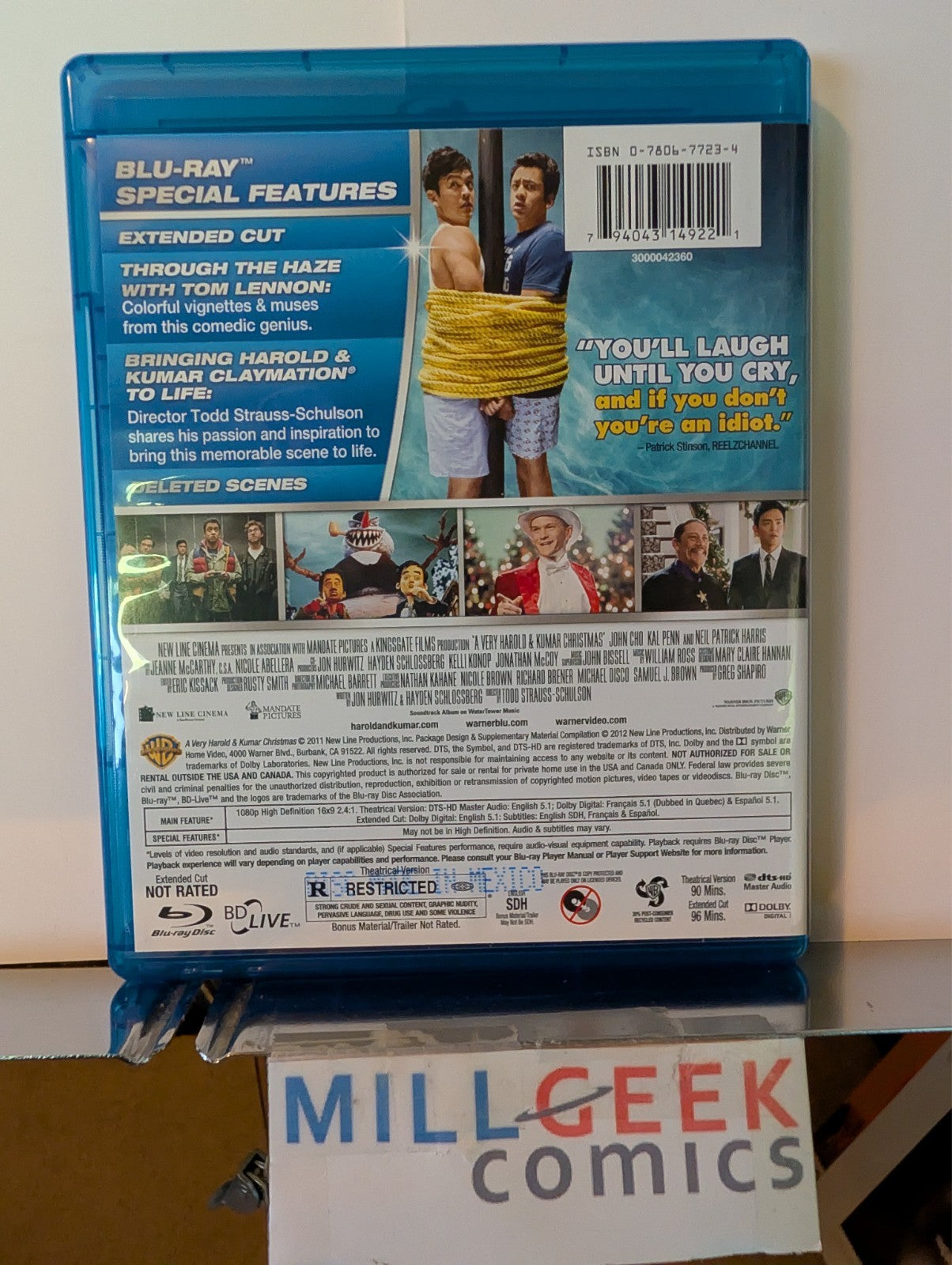 Harold & Kumar Go To White Castle 3 Movie Collection, (Blu-ray) -JD