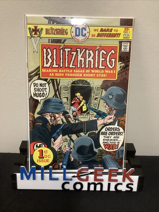 Blitzkrieg #1 (DC Comics January-February 1976) F/VF (7.0) Joe Kubert