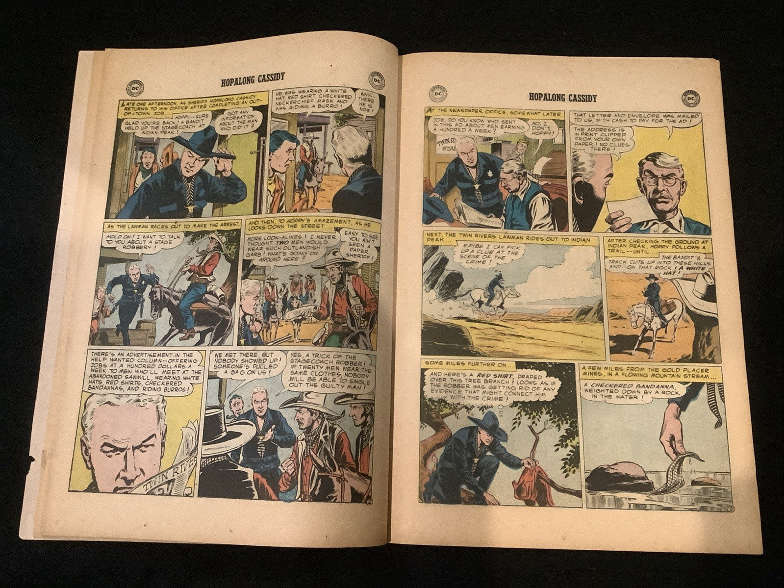 Hopalong Cassidy #120 (DC Comics December 1956) F/VF (7.0) William Boyd