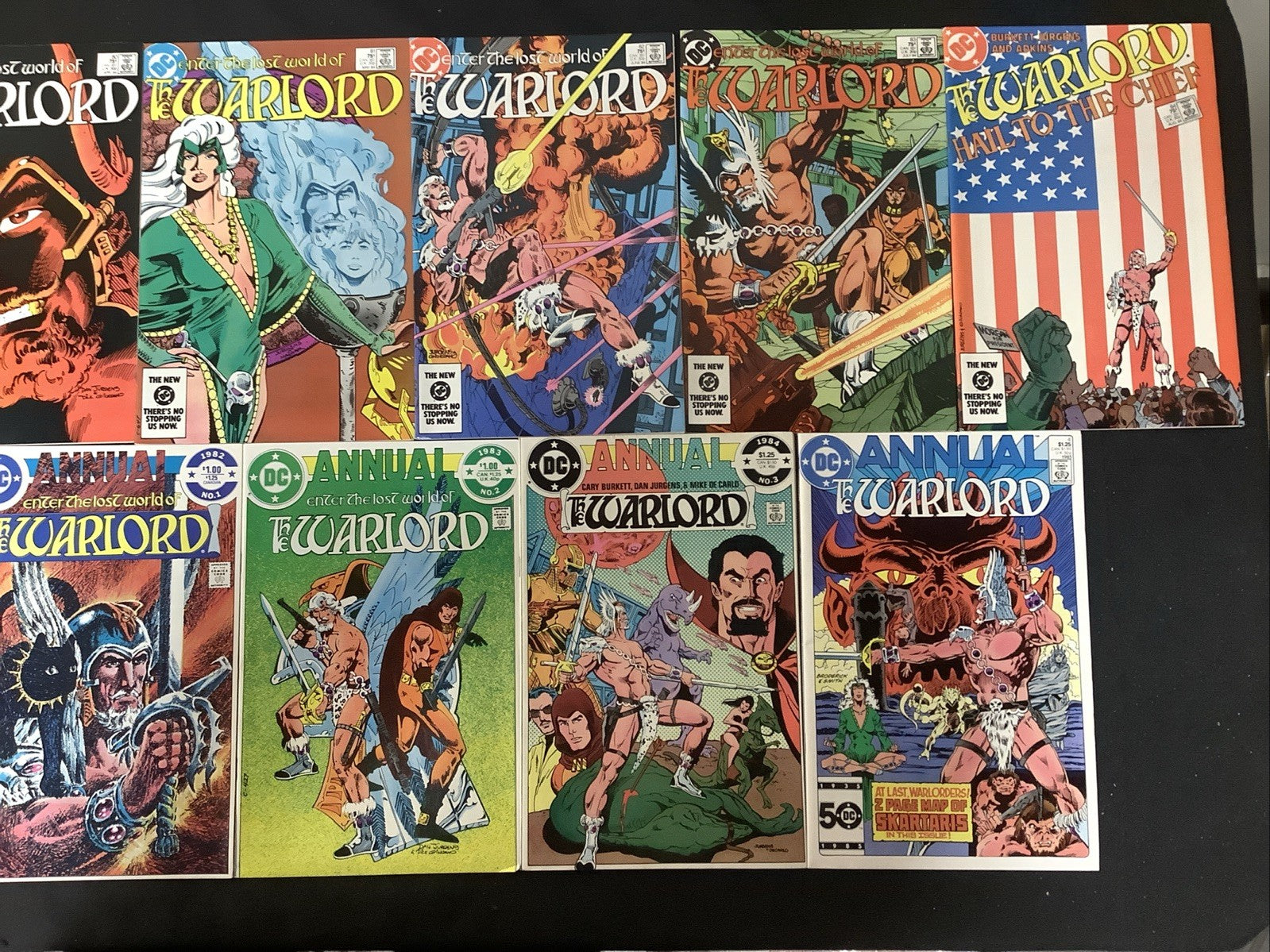 Warlord #1-86 + Annuals #1-4 & 1st Issue Special #8, 1st App Warlord, See Pics