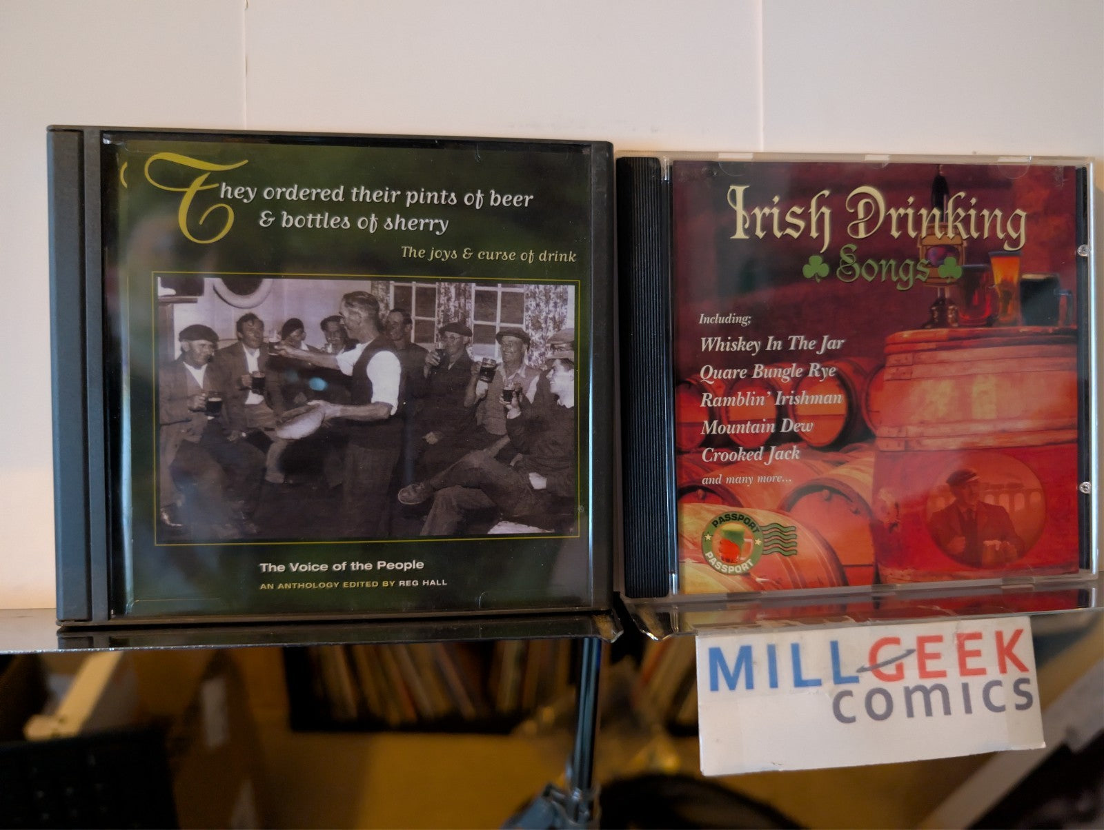 Irish Celtic Drinking Music, 2 CD Albums (Irish Drinking Songs) -JD
