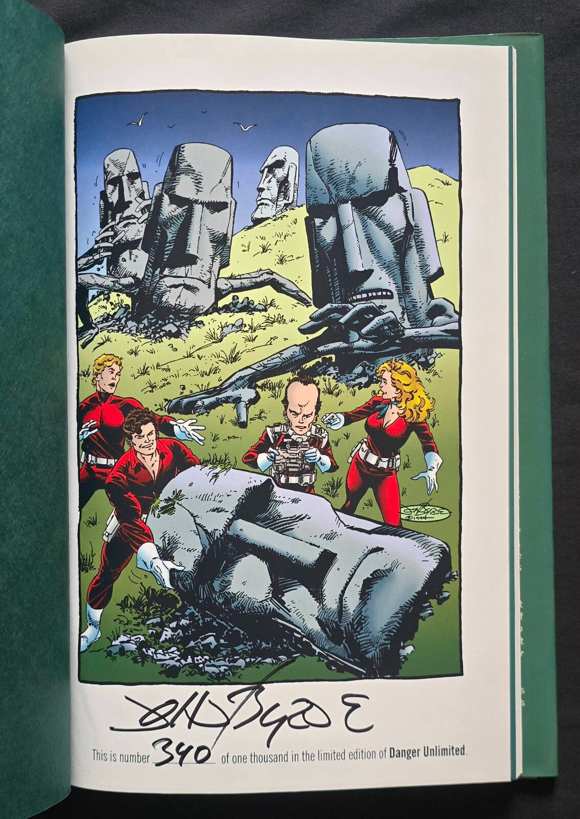 Danger Unlimited By John Byrne (1st Ed Signed, #340/1000 - Dark Horse 1995)