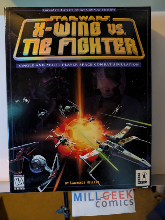 Star Wars X-Wing vs. Tie Fighter, Big Box Complete, PC CD-ROM -JD