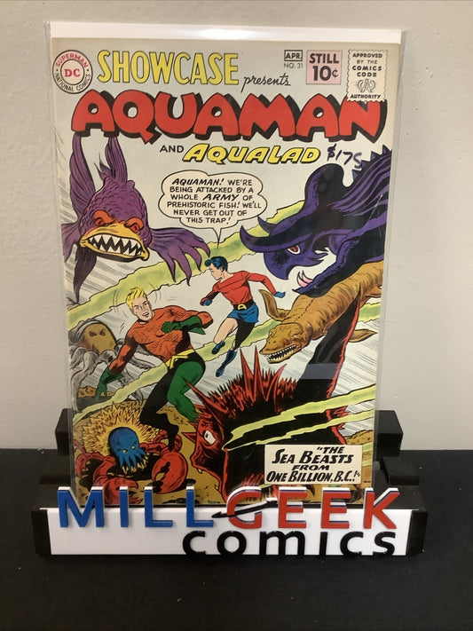 Showcase #31 (1961) VG- (3.5) Henry Boltinoff, Sea Beasts From One Million B.C.