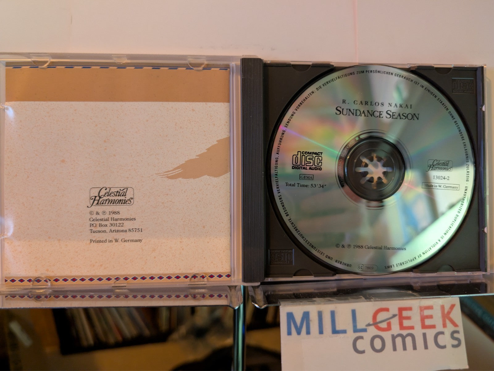 Native American Flute Music, 2 CDs (R Carlos Nakai Sundance Season/Journeys)-JD