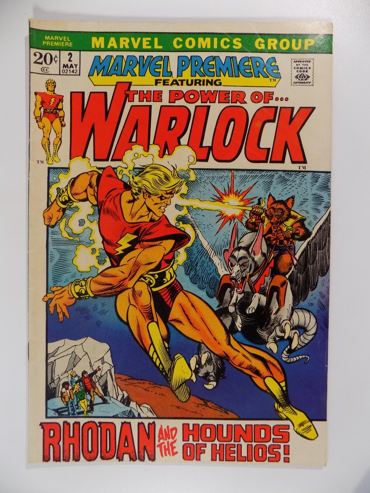 Marvel Premiere #2 Warlock Marvel Comic May 1972 Fine+