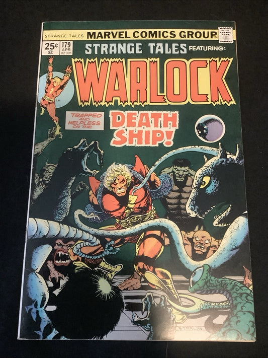 Strange Tales #179 (Marvel Comics April 1975) VF+ (8.5) 1st App Pip The Troll