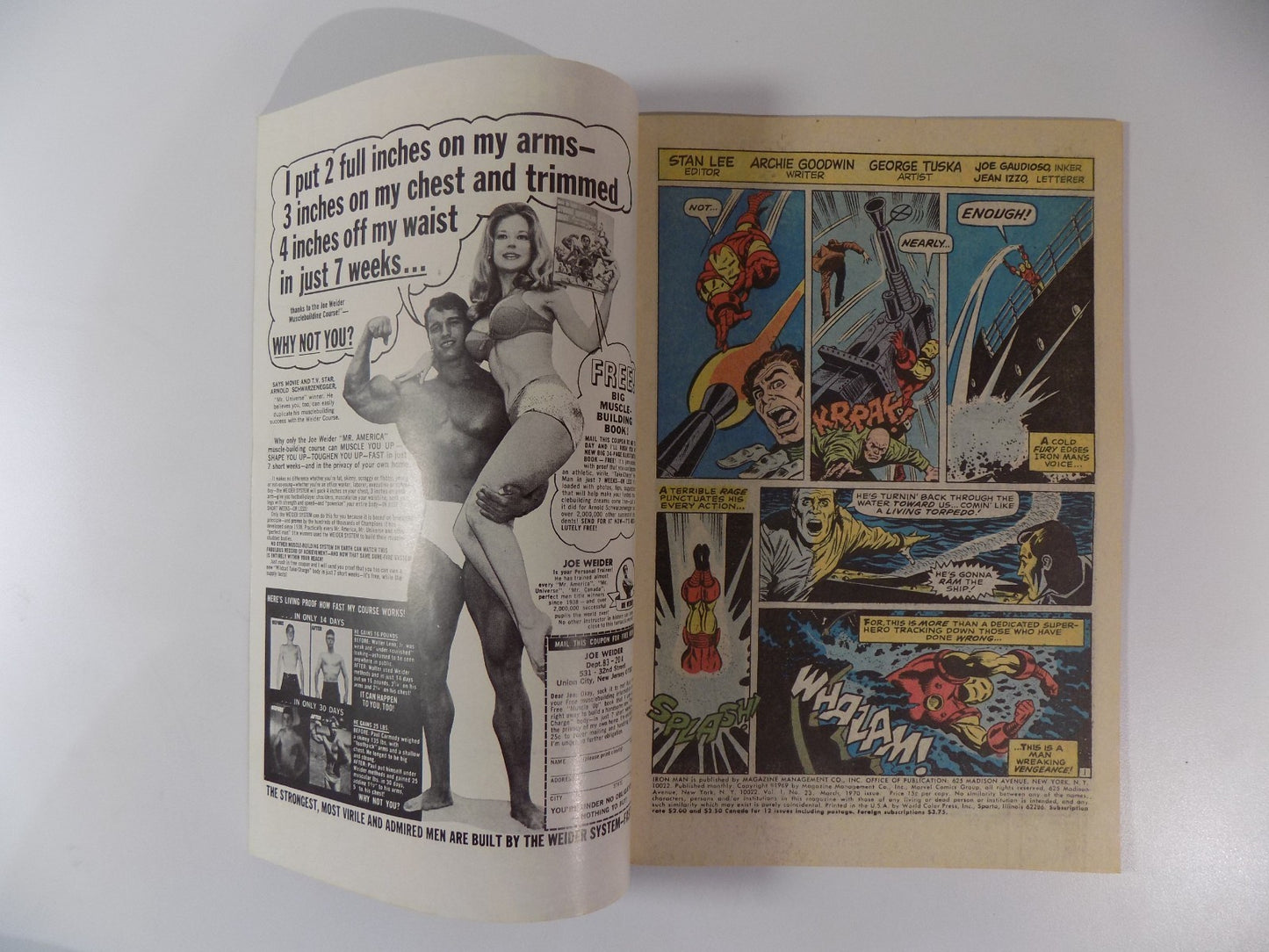 Iron Man #23 Marvel Comic March 1970 Very Fine-