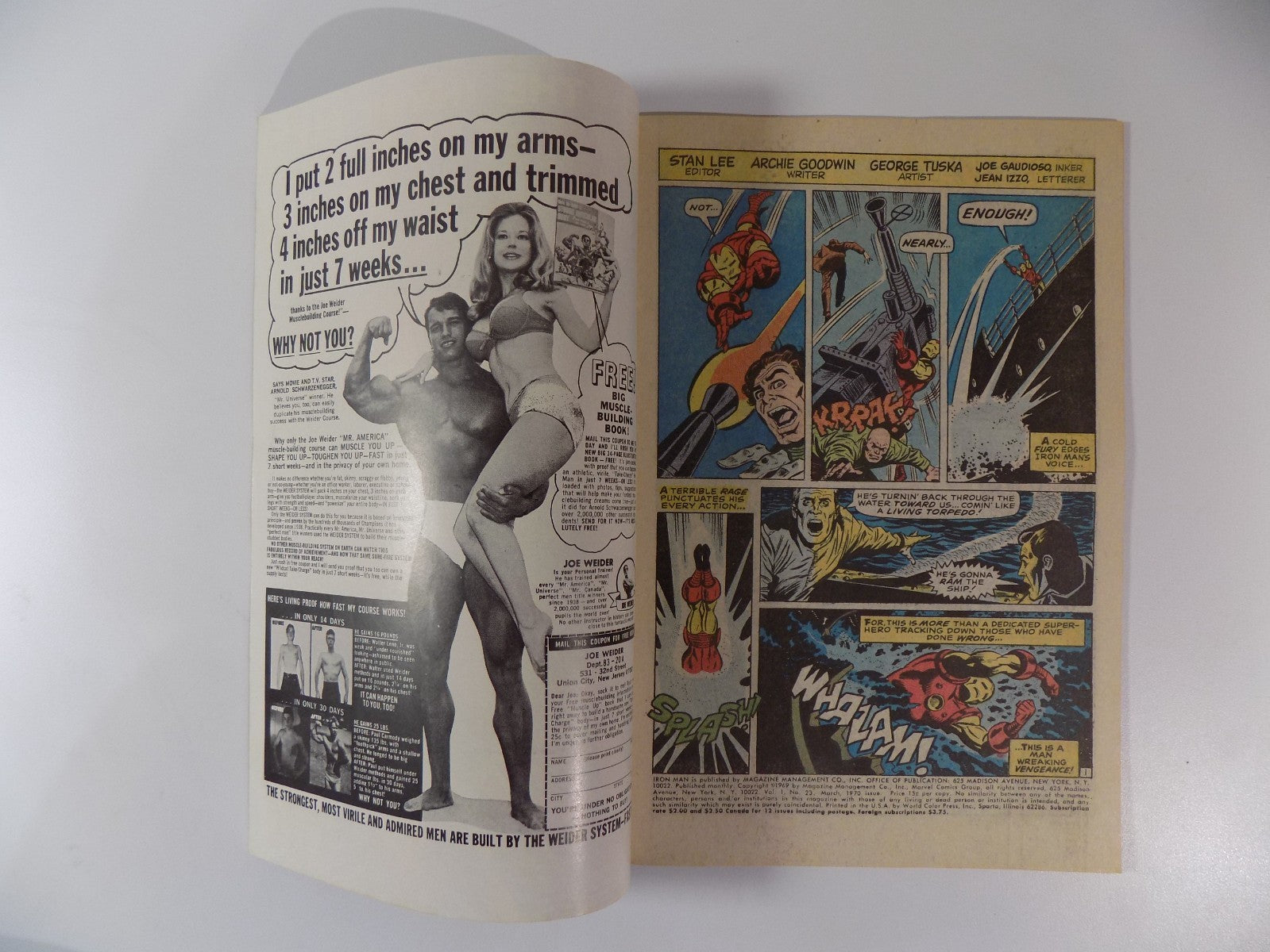 Iron Man #23 Marvel Comic March 1970 Very Fine-