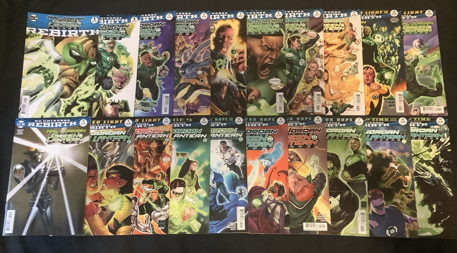 Hal Jordan: And The Green Lantern Corps #1-39 + Rebirth #1 Comic Lot, DC Comics