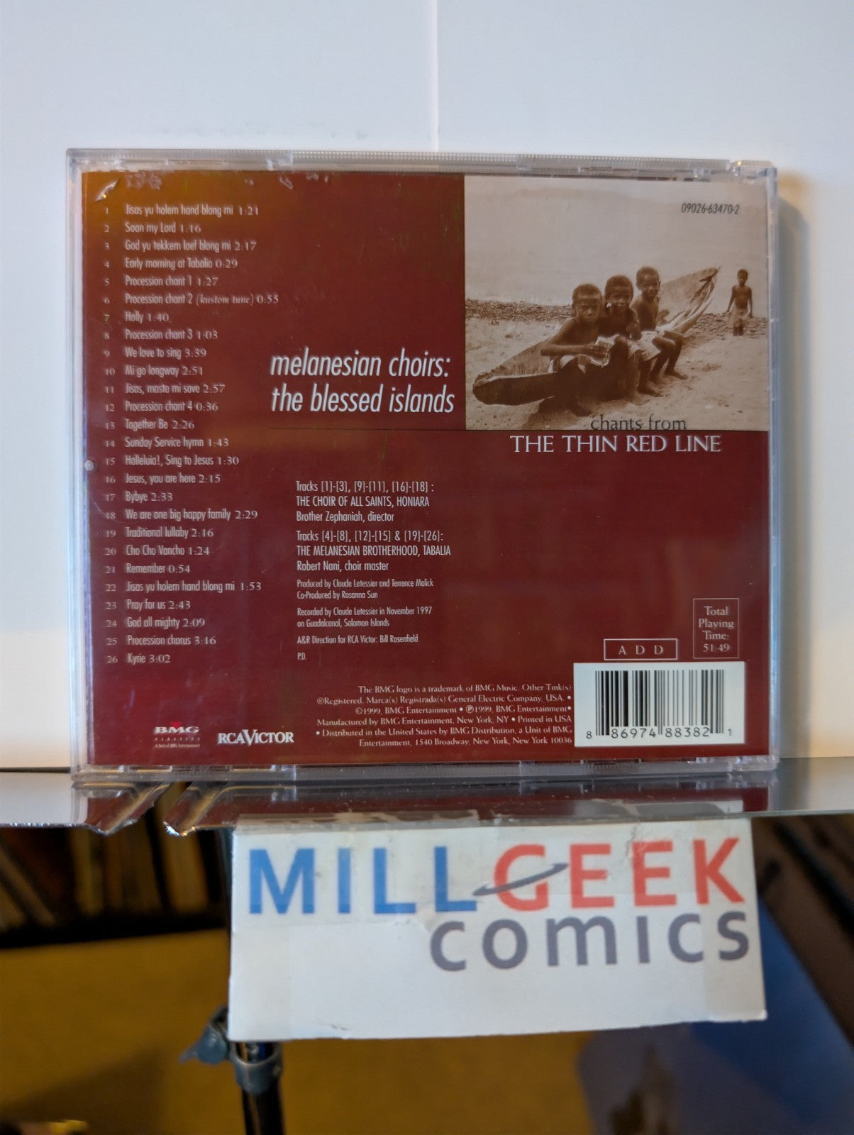 Soundtrack 5 CD Lot (Koyaanisqatsi, Patton, Thin Red Line, Dr Zhivago, more)-JD