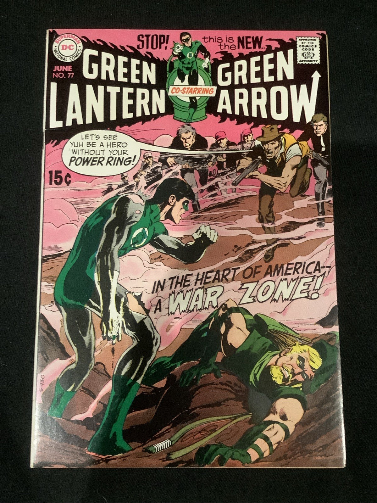 Green Lantern #77 (DC Comics June 1970) VF (8.0) Neal Adams, Denny O’Neil