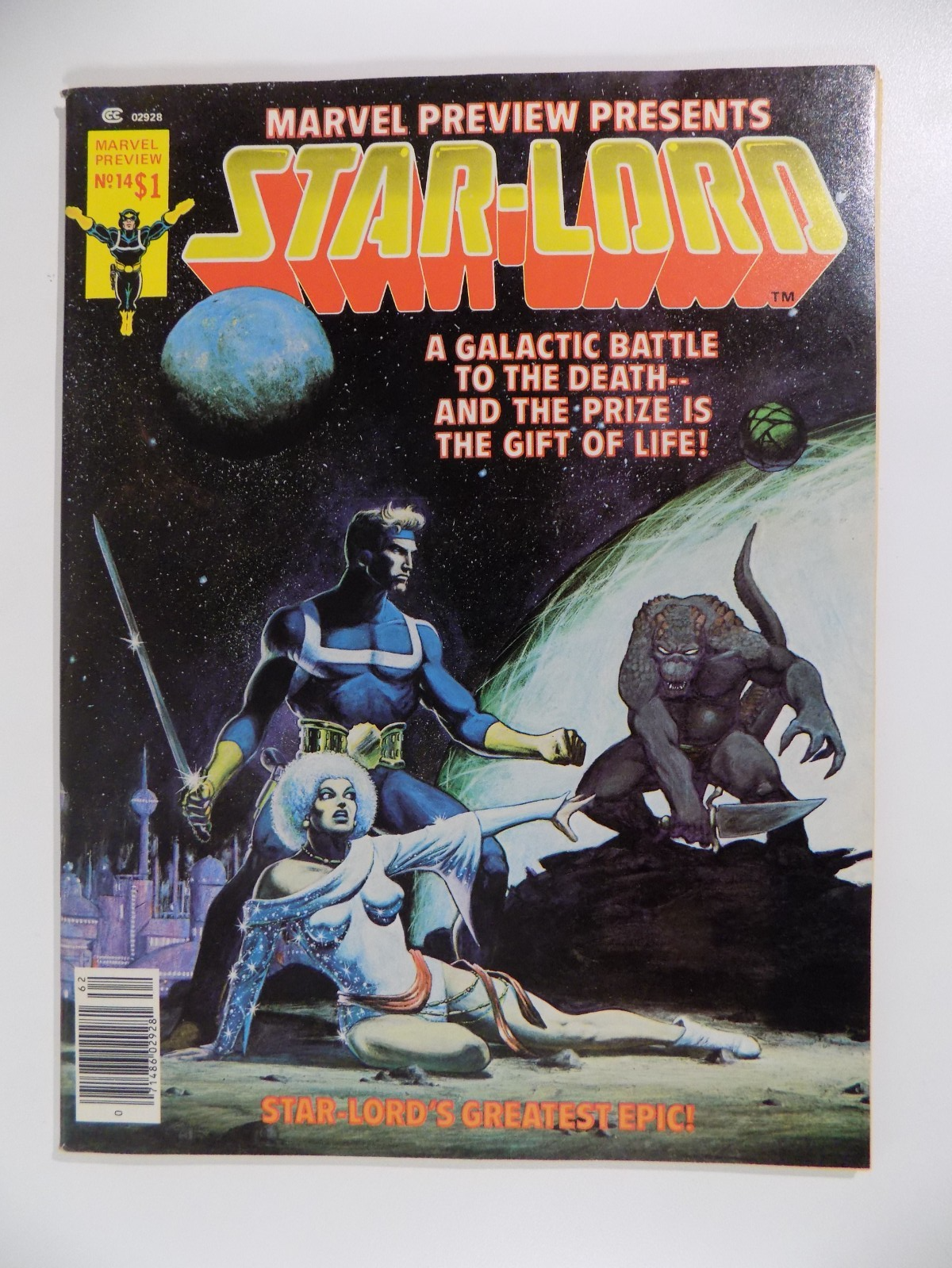 Marvel Preview Magazine #14 Presents Star-Lord Spring 1978 Near Mint-