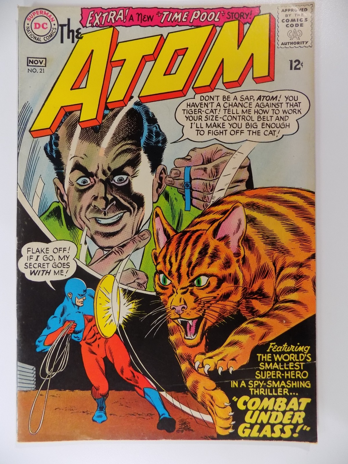 Atom #21 DC Comic November 1965 Fine-