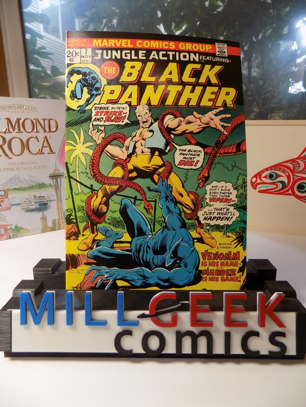 Jungle Action #7 Marvel Comic November 1973 Near Mint-