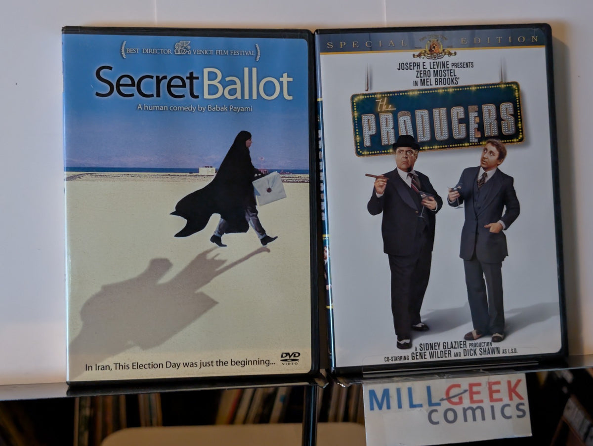 Secret Ballot / The Producers (1968), 2 Comedy Movie Set (DVD) -JD